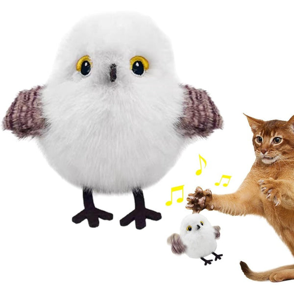 Rechargeable Flapping Bird Cat Toy