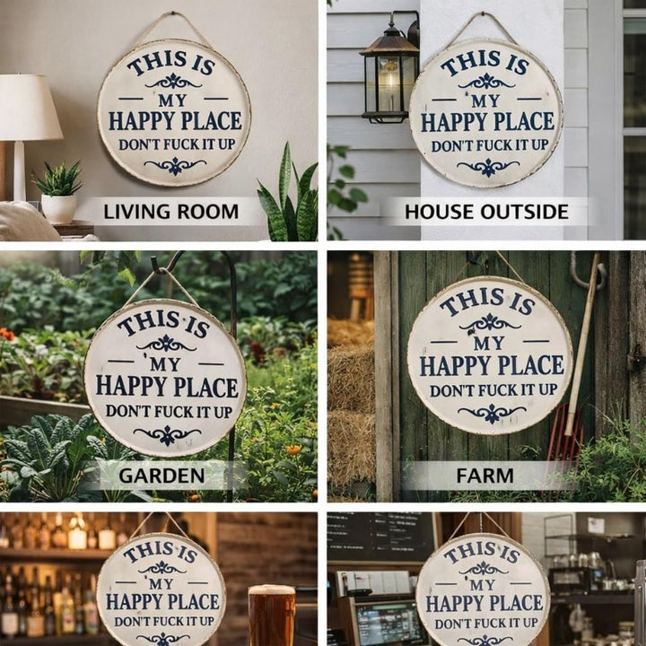 Sassy Happy Place Sign – PawNexa