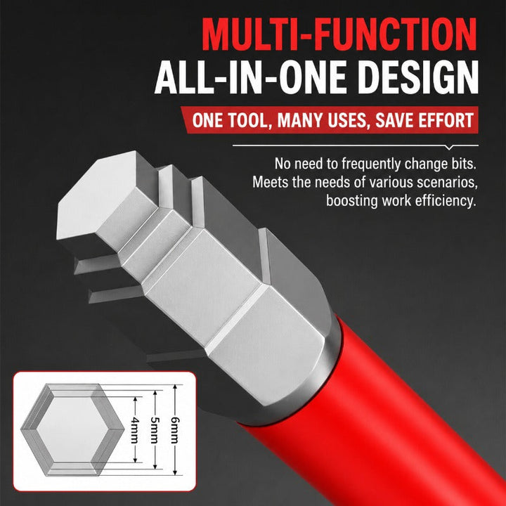 Multi-Size Stepped Hex Bit – PawNexa
