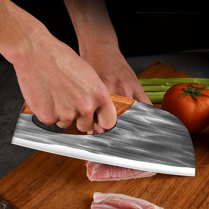 Sharp Ergonomic Kitchen Cleaver – PawNexa