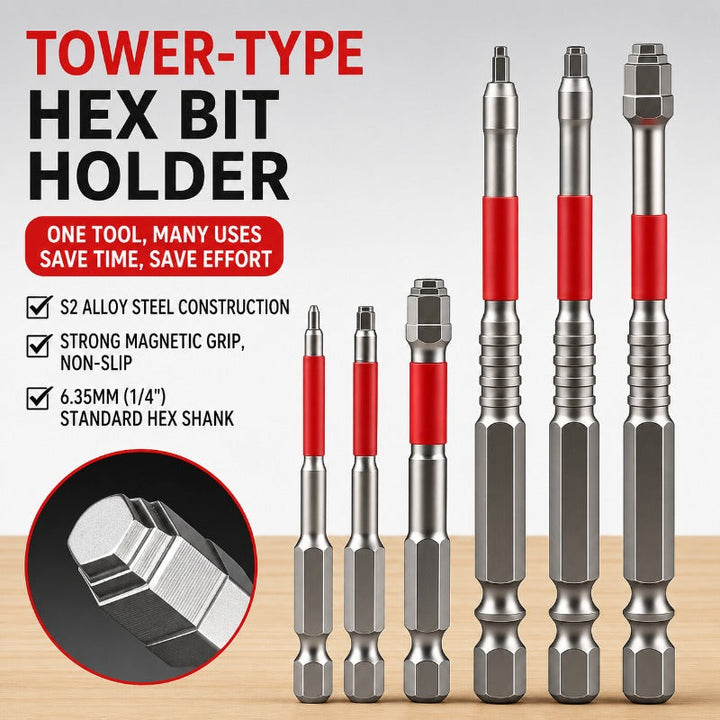 Multi-Size Stepped Hex Bit – PawNexa